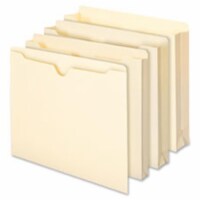 Smead  Straight Cut Reinforced Manila File Jackets - Manila