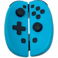 Meglaze NSWMGCONBLBL Wireless Controllers - Neon Blue/Neon Blue for Switch