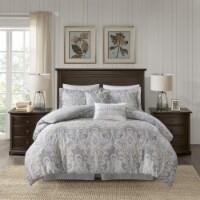 Harbor House Hallie Comforter Set, Grey