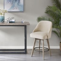 Madison Park Pearce Counter Stool with Swivel Seat MP104-0988