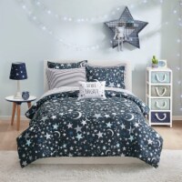 Moonbeams Starry Night Comforter