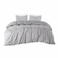 Clean Spaces Casual Dover Cotton Duvet Set with Grey Finish LCN12-0103