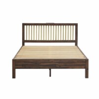 INK+IVY Mid-Century Mercer Mercer Queen Bed with Brown and Bronze II115-0419