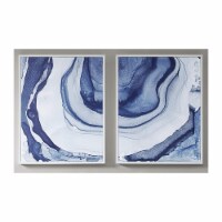 Madison Park Ethereal Wall Art - Blue/White