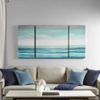 Teal Tides Gel Coat Canvas Blue See below