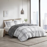 Pike Plaid Reversible Comforter Set