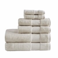 6 Piece Bath Towel Set See below/Natural