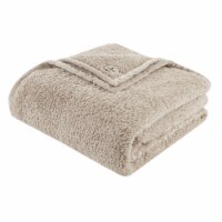 Burlington Berber Blanket Tan Full/Queen