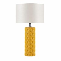 510 DESIGN Modern Macey Macey Table Lamp with Orange Finish 5DS153-0039