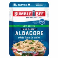 Bumble Bee® Low Sodium Albacore Tuna in Water Pouch Perspective: Main