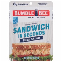 Bumble Bee® Sandwich in Seconds Tuna Salad Pouch Perspective: Main