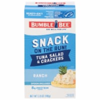 Bumble Bee® Ranch Tuna Salad & Crackers Snack on the Run Tuna Salad Kit Perspective: Main