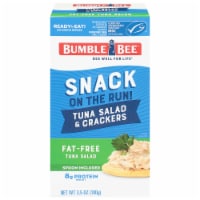 Bumble Bee Snack on the Run Fat-Free Tuna Salad with Wheat Crackers Kit