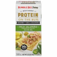 Bumble Bee Prime™ Protein On The Run™ Olive Oil & Mild Jalapeno Tuna Snack Kit