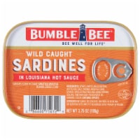 Bumble Bee® Sardines in Louisiana Hot Sauce Perspective: Main