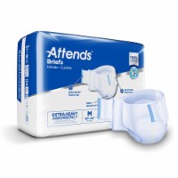 Attends Care Advanced Adult Incontinence Brief M Heavy Absorbency Contoured, DDP20, 24 Ct