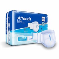 Attends Adult Incontinence Brief L Heavy Absorbency Contoured, DDA30, Heavy to Severe, 24 Ct