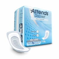 Attends Discreet Male Guard Male Incontinent Pad Contoured 12.5 L ADMG20, 20 Ct