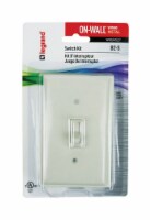 Wiremold 1-1/8 in. Rectangle Plastic 1 gang Switch Kit Ivory - Total Qty: 1; Each Pack Qty: 1