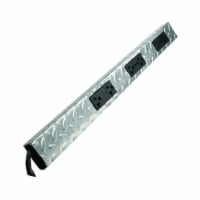 Legrand Wiremold 6' Plugmold Tough Power Strip Metallic PM48TC