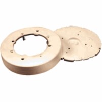 Wiremold 1-1/4 in. Round Plastic Electrical Box Ivory - Total Qty: 1; Each Pack Qty: 1
