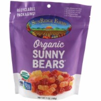 Sunridge Farms 533053 7 oz Organic Vegetarian Sunny Bears Gummy Candy