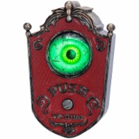 Gemmy LED Animated Doorbell Eyeball Hanging Dcor - Total Qty: 1 Perspective: Main