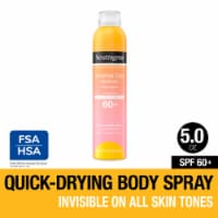 Neutrogena Invisible Daily Defense Sunscreen Spray, Broad Spectrum SPF 60+, Water Resistant Perspective: Main
