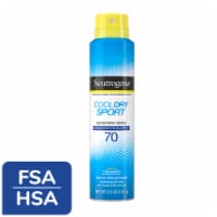 Neutrogena Cooldry Sport Water-Resistant Sunscreen Spray, SPF 70 Perspective: Main