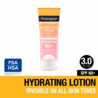 Neutrogena Invisible Daily Defense Sunscreen Lotion Broad Spectrum SPF 60+, Fragrance-Free Perspective: Main