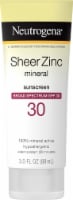Neutrogena Sheer Zinc Dry-Touch Sunscreen SPF 30 Perspective: Main