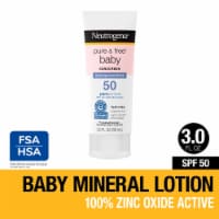 Neutrogena Pure And Free Baby Mineral Sunscreen Broad Spectrum SPF 50