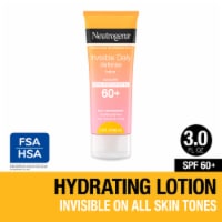 Neutrogena Invisible Daily Defense Sunscreen Lotion Broad Spectrum SPF 60+