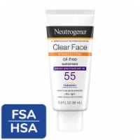 Neutrogena Clear Face Liquid Lotion Sunscreen SPF 55