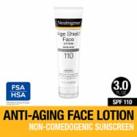 Neutrogena Age Shield Facial Sunscreen Broad Spectrum SPF 110, Oil-Free & Water Resistant Perspective: Main