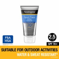 Neutrogena Sport Face Oil-Free Lotion Sunscreen Broad Spectrum SPF 70+