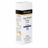 Neutrogena Age Shield Face Lotion Sunscreen Broad Spectrum SPF 70