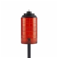Tiki® Easy Install Carnival Glass Torch - Red Perspective: Main