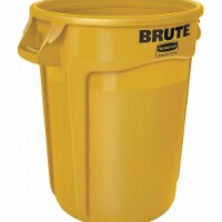 Rubbermaid Commercial Utility Container,32 gal.,Yellow FG263200YEL