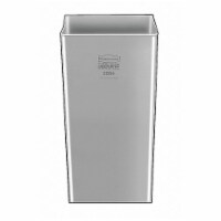 Rubbermaid Rigid Can Liner,28-1/2 H x 16-1/4 W,Gray  FG356600GRAY