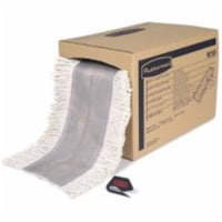 Rubbermaid Commercial Products Rcpm15000Wh Dust Mop Cut To Length 5 In X 40 Ft White