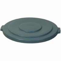 Rubbermaid Commercial Brute Gray Trash Can Lid for 44 Gal. Trash Can