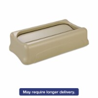 Rubbermaid® Commercial LID,SWING SLIM JIM,BG FG267360BEIG