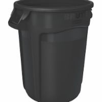 Rubbermaid Utility Container,55 gal.,Blk 1779739
