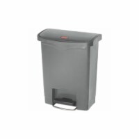Rubbermaid® Commercial WASTEBASKET,S.J,30L,FS,GY 1883600