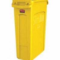 Rubbermaid Commercial Utility Container,23 gal,Plastic,Yellow 1956188