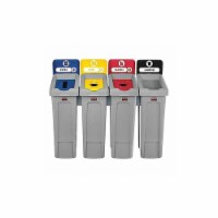 Rubbermaid Commercial Slim Jim Recycling Container 2007919