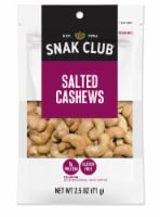 Snak Club Salted Cashews Perspective: Main