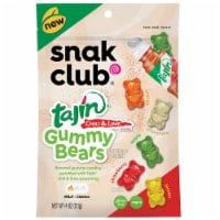 Snak Club® Tajin® Gummy Bears Candy Bag Perspective: Main