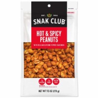 Century Snacks Snak Club Premium Pack Hot and Spicy Peanuts, 7.5 Ounce -- 6 per case.